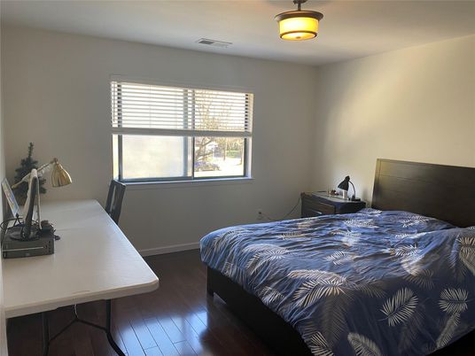 Bedroom, Home Office, Interior, Wood Texture Flooring
