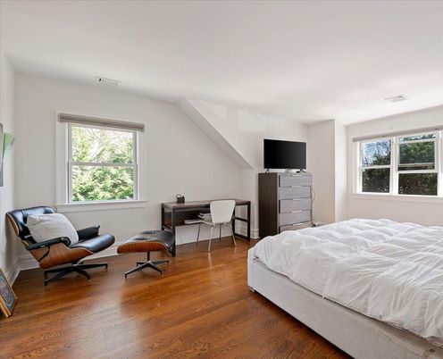 Bedroom, Home Office, Interior, Wood Texture Flooring