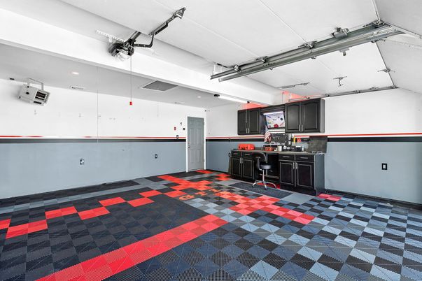 Garage, Interior, Recessed Lighting