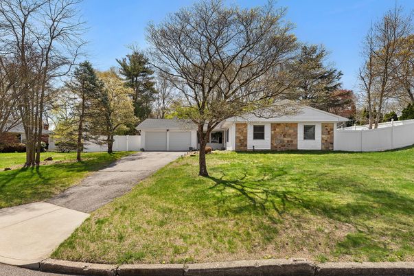 Attached, Backyard, Detached Garage, Exterior, Facade, Ranch