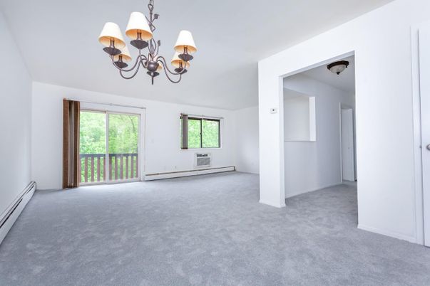 Chandelier, Empty room, Interior