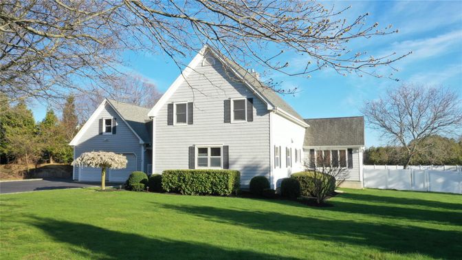 Attached, Backyard, Exterior, Facade, Farmhouse