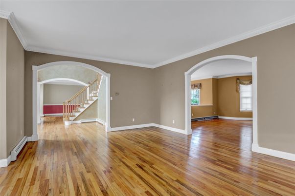 Empty room, Interior, Wood Texture Flooring