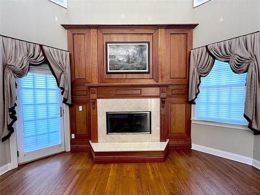Fireplace, Interior, Wood Texture Flooring, Wooden Walls