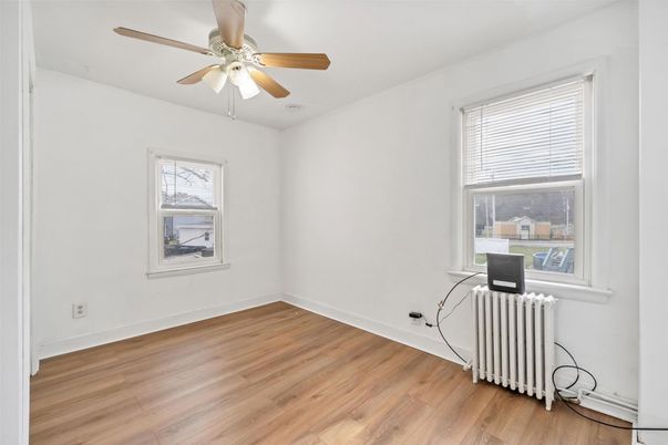 Empty room, Home Office, Interior, Wood Texture Flooring