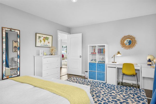 Bedroom, Home Office, Interior, Wood Texture Flooring