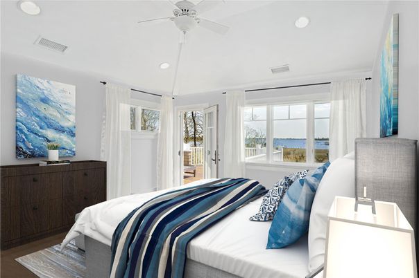 Bedroom, Interior, Recessed Lighting, Water