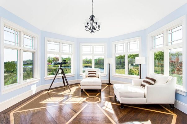 Chandelier, Interior, Wood Texture Flooring