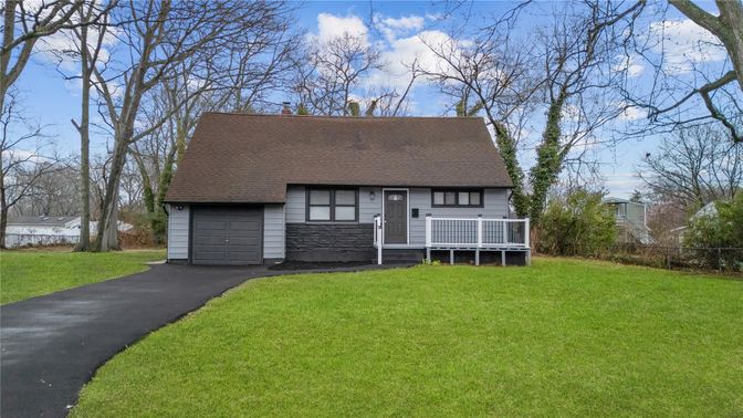 Attached, Backyard, Detached Garage, Exterior, Facade, Cape Cod