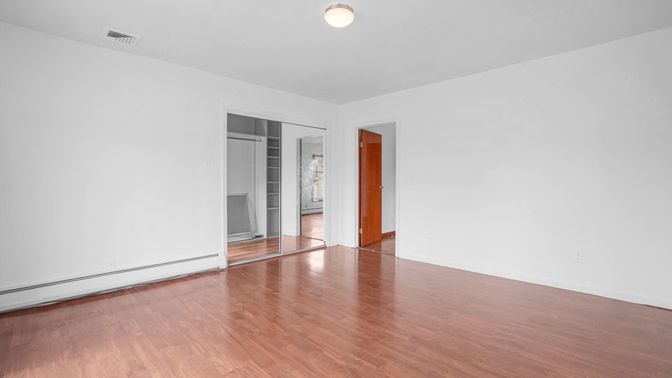 Empty room, Interior, Wood Texture Flooring