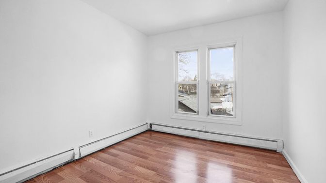 Empty room, Interior, Wood Texture Flooring