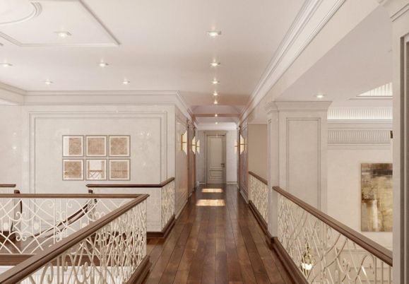 Interior, Recessed Lighting, Wood Texture Flooring
