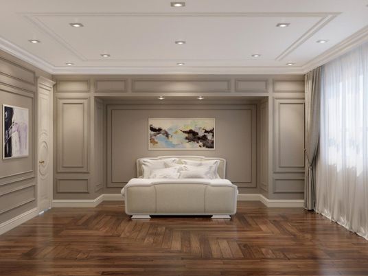 Interior, Recessed Lighting, Wood Texture Flooring