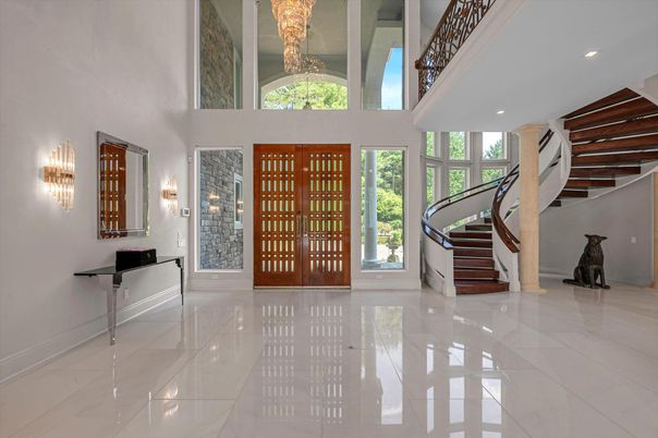 Chandelier, Interior, Recessed Lighting