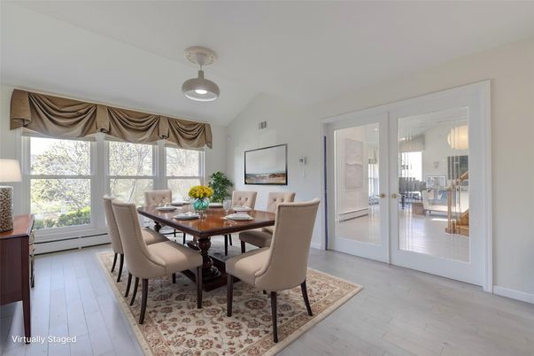 Dining room, Interior, Wood Texture Flooring