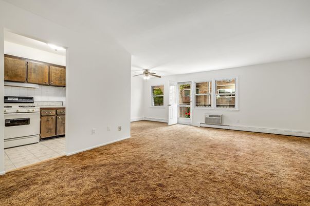 Empty room, Interior, Kitchen