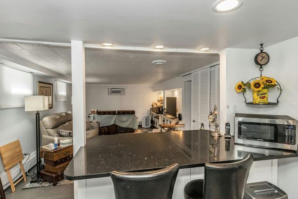 Interior, Kitchen, Living room, Recessed Lighting