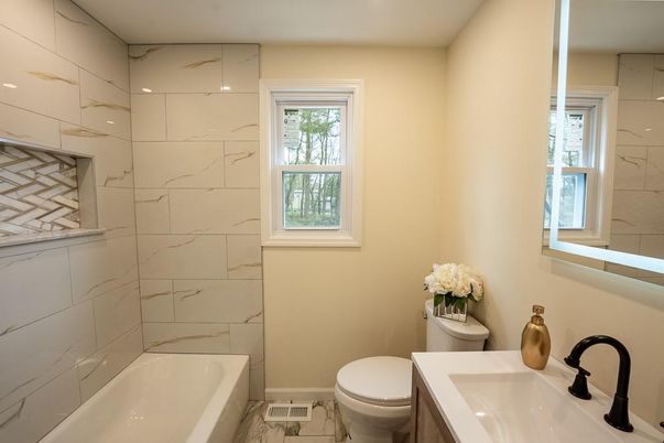 Bathroom, Interior, Marble, Marble Walls