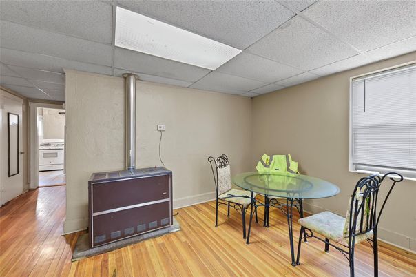 Dining room, Interior, Wood Texture Flooring