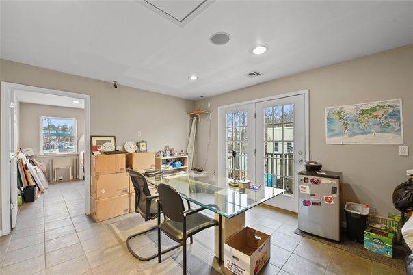 Home Office, Interior, Recessed Lighting