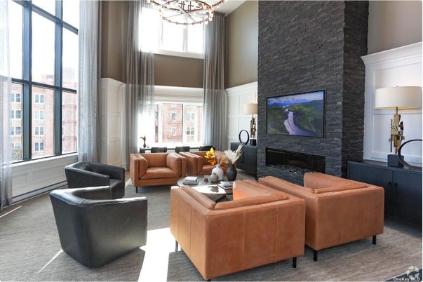 Fireplace, Interior, Living room, Stone Walls