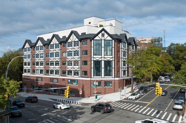 Exterior, Facade, Condo Building