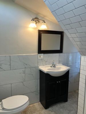 Bathroom, Interior, Marble Walls