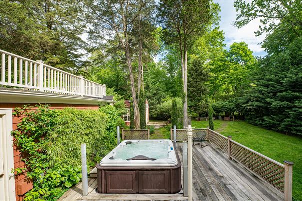 Backyard, Exterior, Hot Tub
