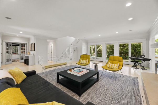 Interior, Living room, Piano, Recessed Lighting