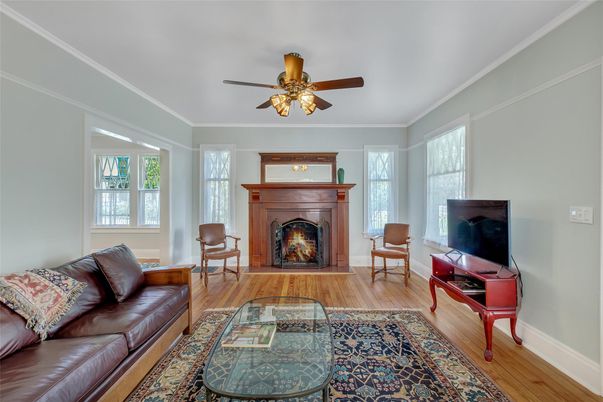 Fireplace, Interior, Living room, Wood Texture Flooring