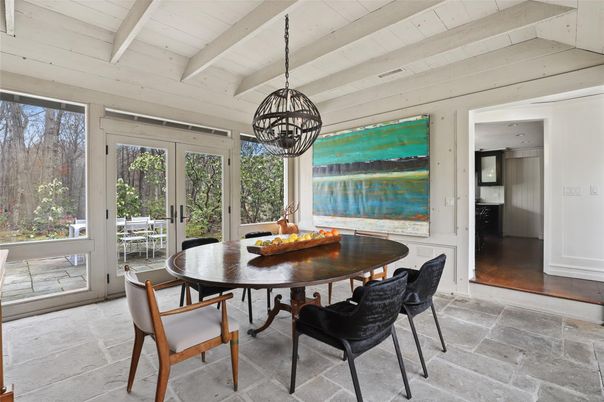 Dining room, Interior, Pendant Lights