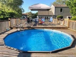 Exterior, Pool, Wood Texture Flooring