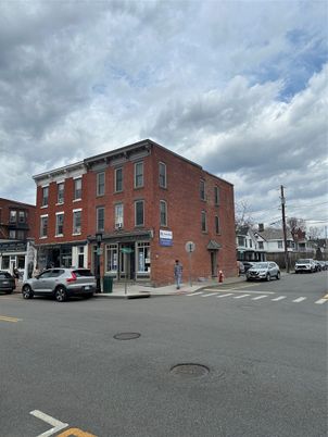 Exterior, Facade, Brick Facade, Condo Building
