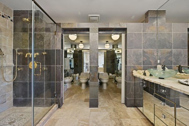 Bathroom, Glass Shower, Interior