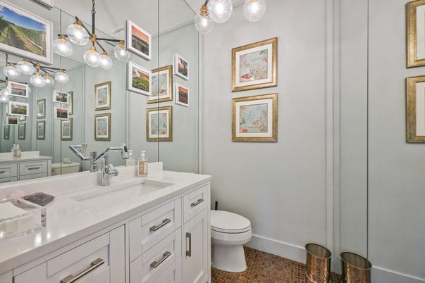 Bathroom, Interior, Pendant Lights