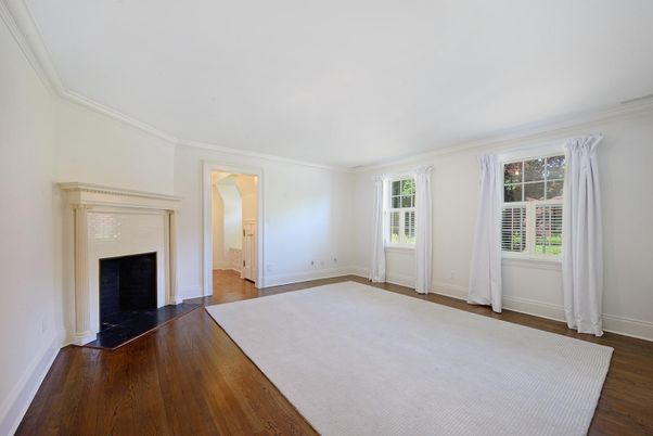 Empty room, Fireplace, Interior, Wood Texture Flooring
