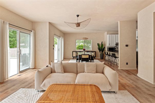 Dining room, Interior, Living room, Wood Texture Flooring