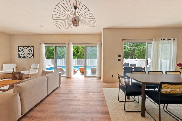 Dining room, Interior, Living room, Wood Texture Flooring