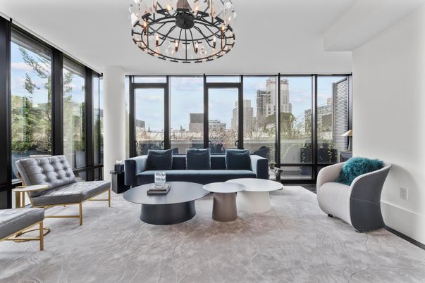 Chandelier, Interior, Living room, Marble