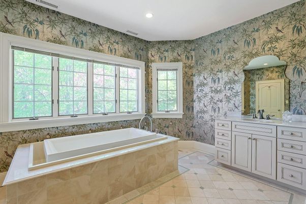 Bathroom, Interior, Recessed Lighting
