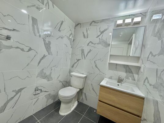 Bathroom, Interior, Marble Walls