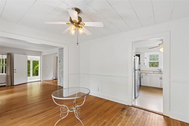 Empty room, Interior, Wood Texture Flooring