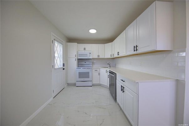 Interior, Kitchen, Marble, Recessed Lighting