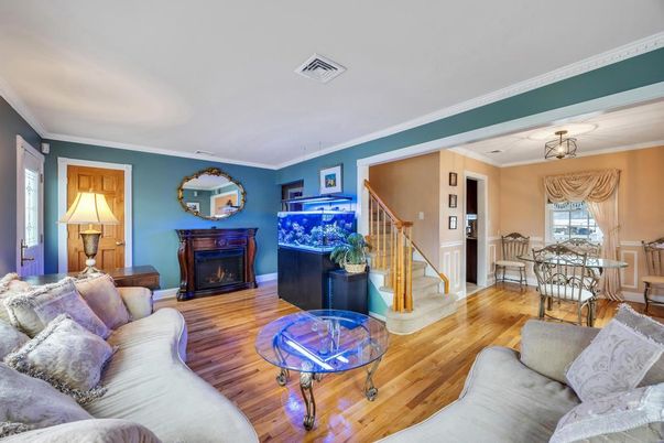 Fireplace, Interior, Living room, Wood Texture Flooring