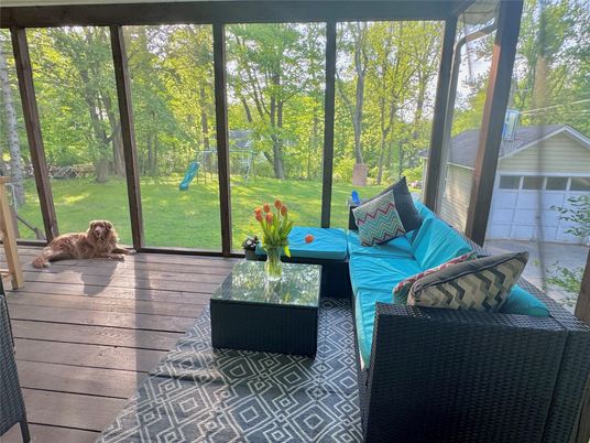 Interior, Living room, Sun Room, Wood Texture Flooring
