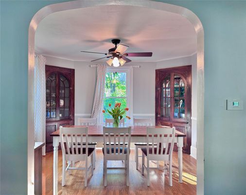 Dining room, Interior, Wood Texture Flooring
