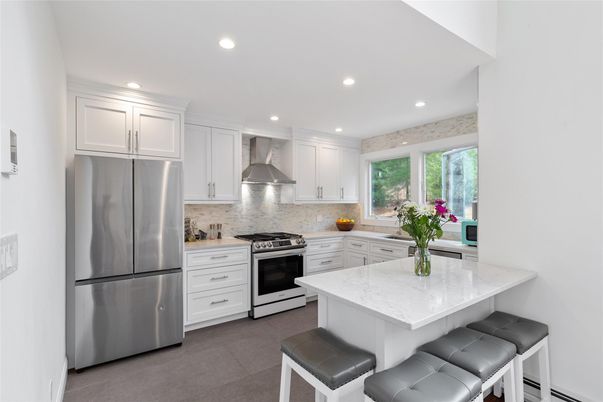 Interior, Kitchen, Recessed Lighting, Stainless Steel Appliances