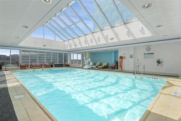 Glass Ceilings, Interior, Pool, Recessed Lighting, Sun Room