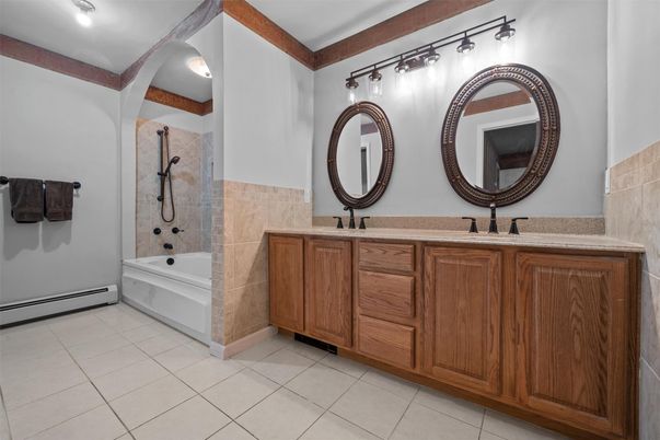 Bathroom, Dual Sink Vanities, Interior