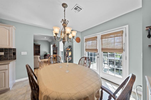 Chandelier, Dining room, Interior, Recessed Lighting